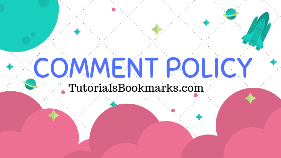 How to Create Comment Policy Free