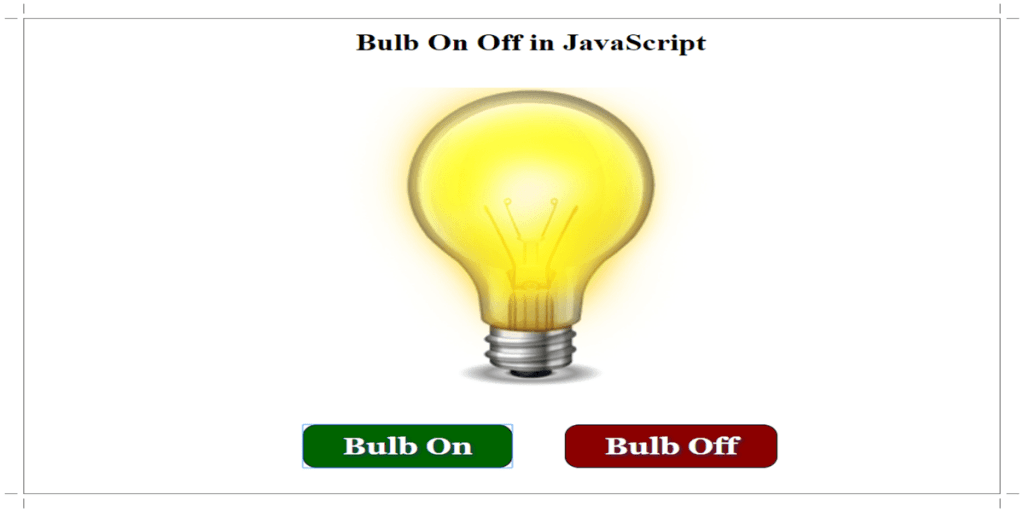 Bulb On after Click on Button