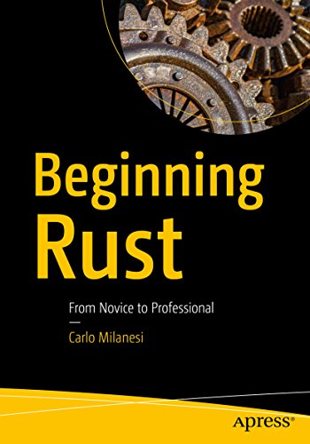 beginning Rust From Novice to Professional Book Cover